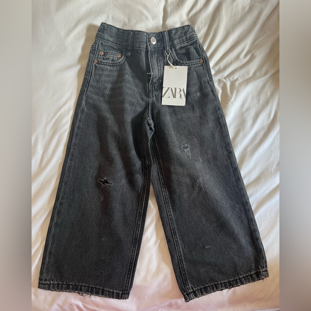 ZARA WIDE LEG JEANS